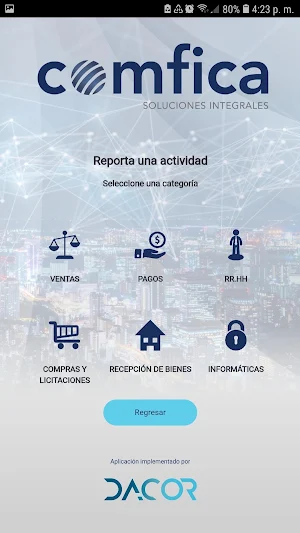 COMFICA Línea de Ética Screenshot 1