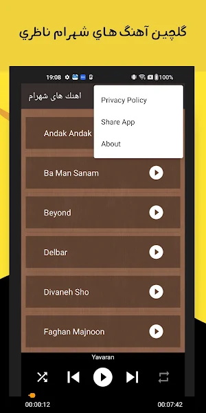 گلچین آهنگ‌های شهرام ناظری Screenshot 2