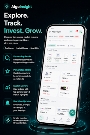 AlgoInsight:AI Stocks & Crypto Screenshot 0