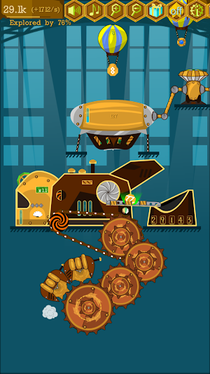 Steampunk Idle Spinner: Coin Machines Screenshot 2