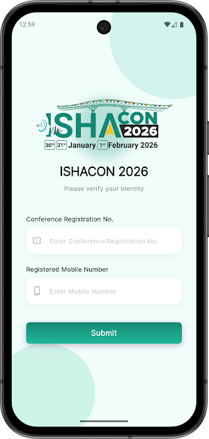 ISHACON 2026 Screenshot 0