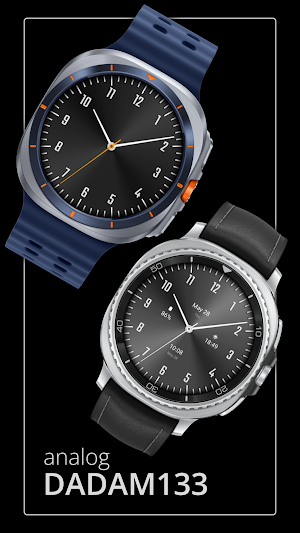 DADAM133: Analog Watch Face Screenshot 0