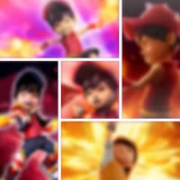Boboiboy Wallpaper: Galaxy Api
