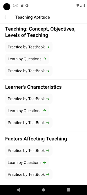 UGC NET Exam Prep - KalviApp Screenshot 1
