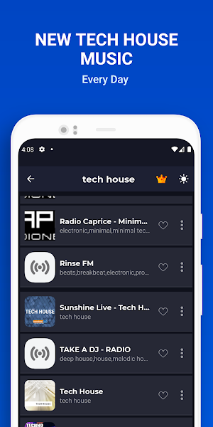 Tech House Music: Techno Radio Screenshot 2