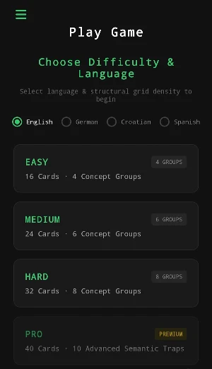 Word Matrix Screenshot 1