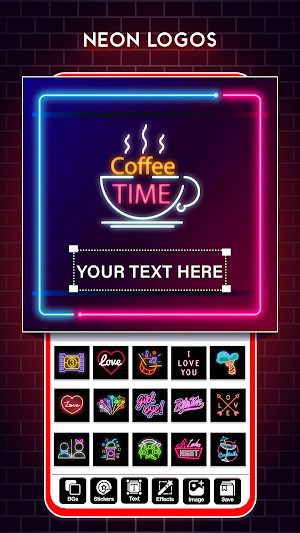 Neon Logo Maker Screenshot 2