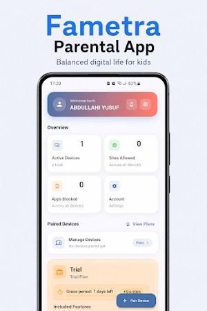Fametra (Parental Control) screenshot 3