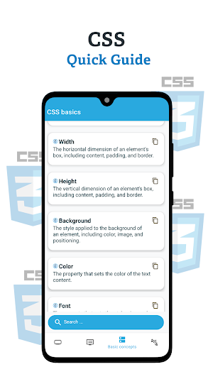 CSS Quick Guide Screenshot 1