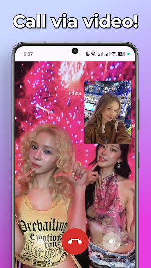 Aespa Fake Video Call & Chat Screenshot 1