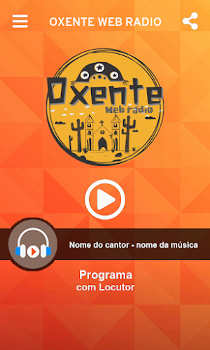 Oxente Web Rádio Screenshot 1