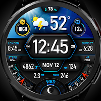 PER017 Axis Digital Watch Face