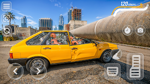 Crazy Car Crash Simulator : 3d Screenshot 2