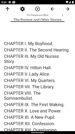 Book, The Portent and Other St Screenshot 0