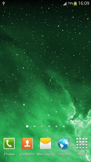 Galaxy Parallax Live Wallpaper Screenshot 3