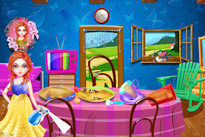 Dirty House Kitchen Cleaning Screenshot 0