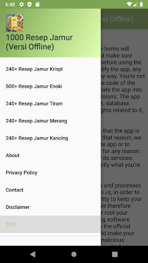 1000+ RESEP JAMUR Versi Offlin Screenshot 1