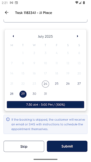 Electrolux Field Service Screenshot 2