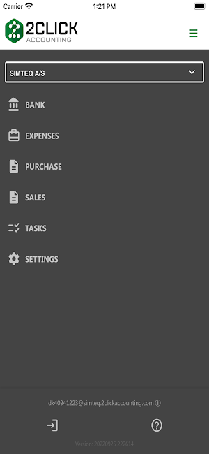 2Click Accounting Screenshot 1