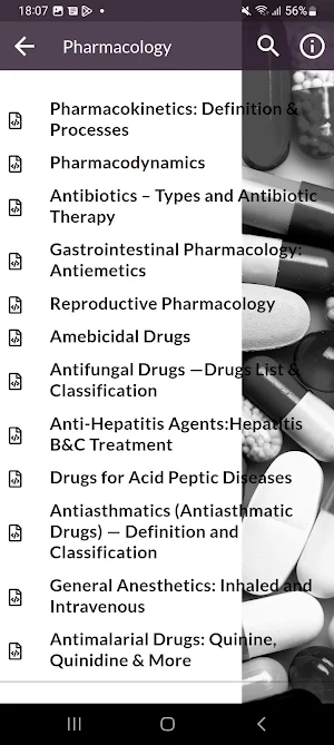 Pharmacology Screenshot 1