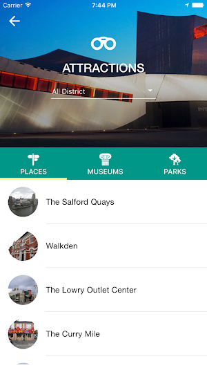 Manchester Travel Guide Screenshot 1