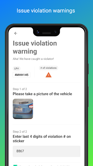 ParkStash Enforcer Screenshot 3