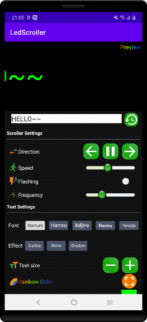 Led banner pro - scroller Screenshot 0