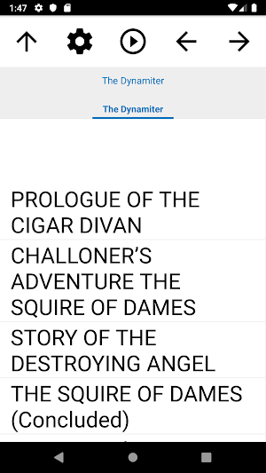 Book, The Dynamiter Screenshot 0