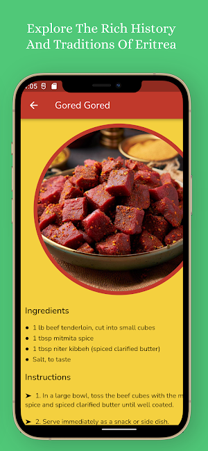Eritrean Recipes Screenshot 3