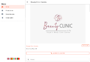 Beauty Clinic & Salón Screenshot 3