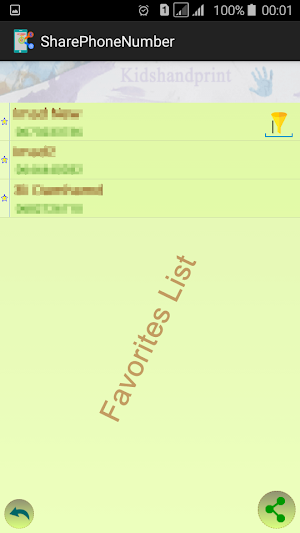 Share Phone Number Screenshot 2