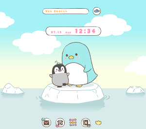 Cute Wallpaper Penguin Parent Theme Screenshot 0