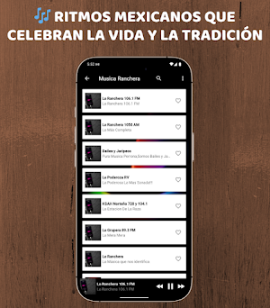 Rancheras Radios Screenshot 2