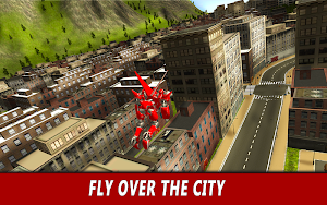 Flying Robot Simulator 3D Screenshot 3
