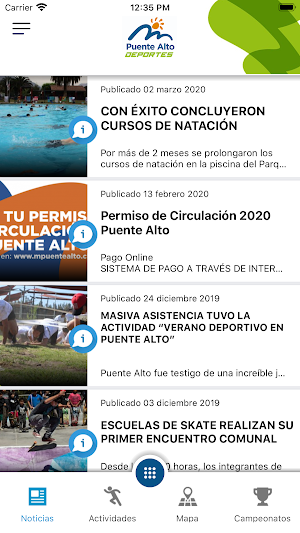 Deportes Puente Alto Screenshot 0