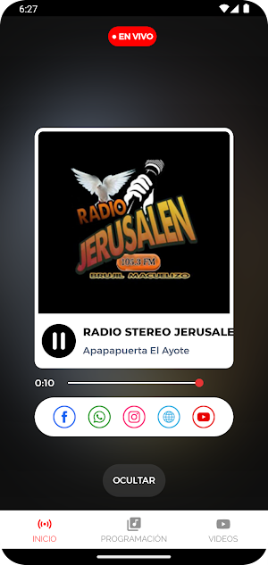 Radio Stereo Jerusalen Screenshot 2