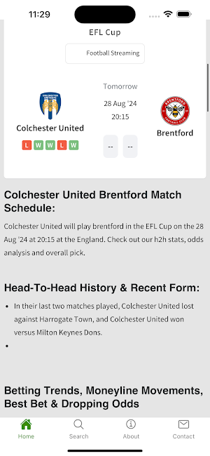 Soccer Predictions Today Screenshot 2