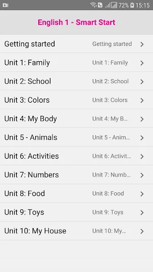 Tài liệu hỗ trợ Tieng Anh 1 Smart Start Screenshot 0