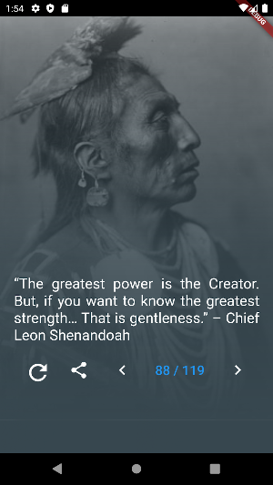 Native American Quotes Screenshot 0