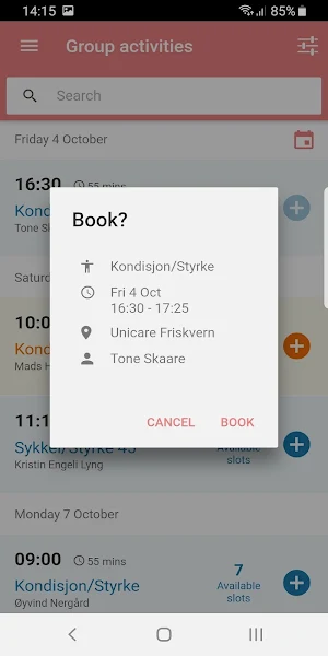 Unicare Friskvern Screenshot 0