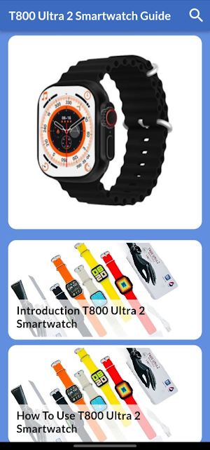 T800 Ultra 2 Smartwatch guide Screenshot 2