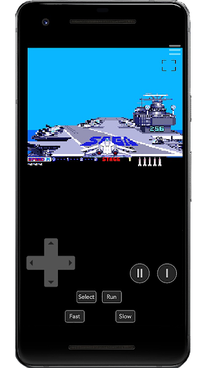 After Burner II PCE Screenshot 1