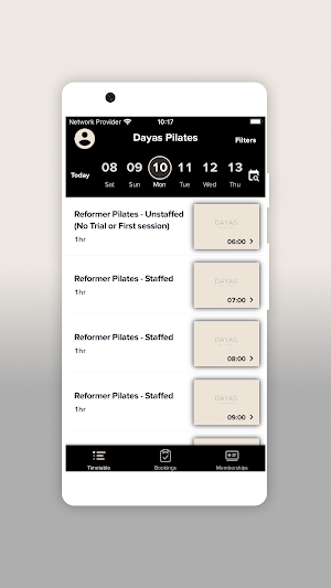 Dayas Pilates Screenshot 1