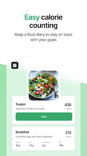 Calories counter: Wellness AI Screenshot 3