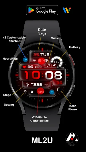 ML2U 216 Watch Face Screenshot 1