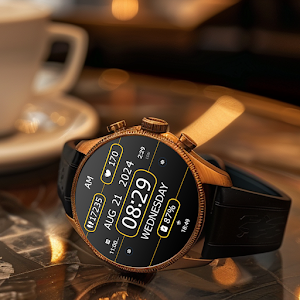 Key WF28 Digital Watch Face Screenshot 3