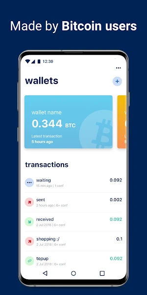 BlueWallet Bitcoin Wallet Screenshot 1