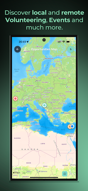 VolunTreeApp Screenshot 2