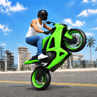 Traffic Bike: Wheelie Stunt