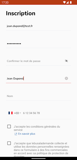 lebus à la demande Screenshot 1